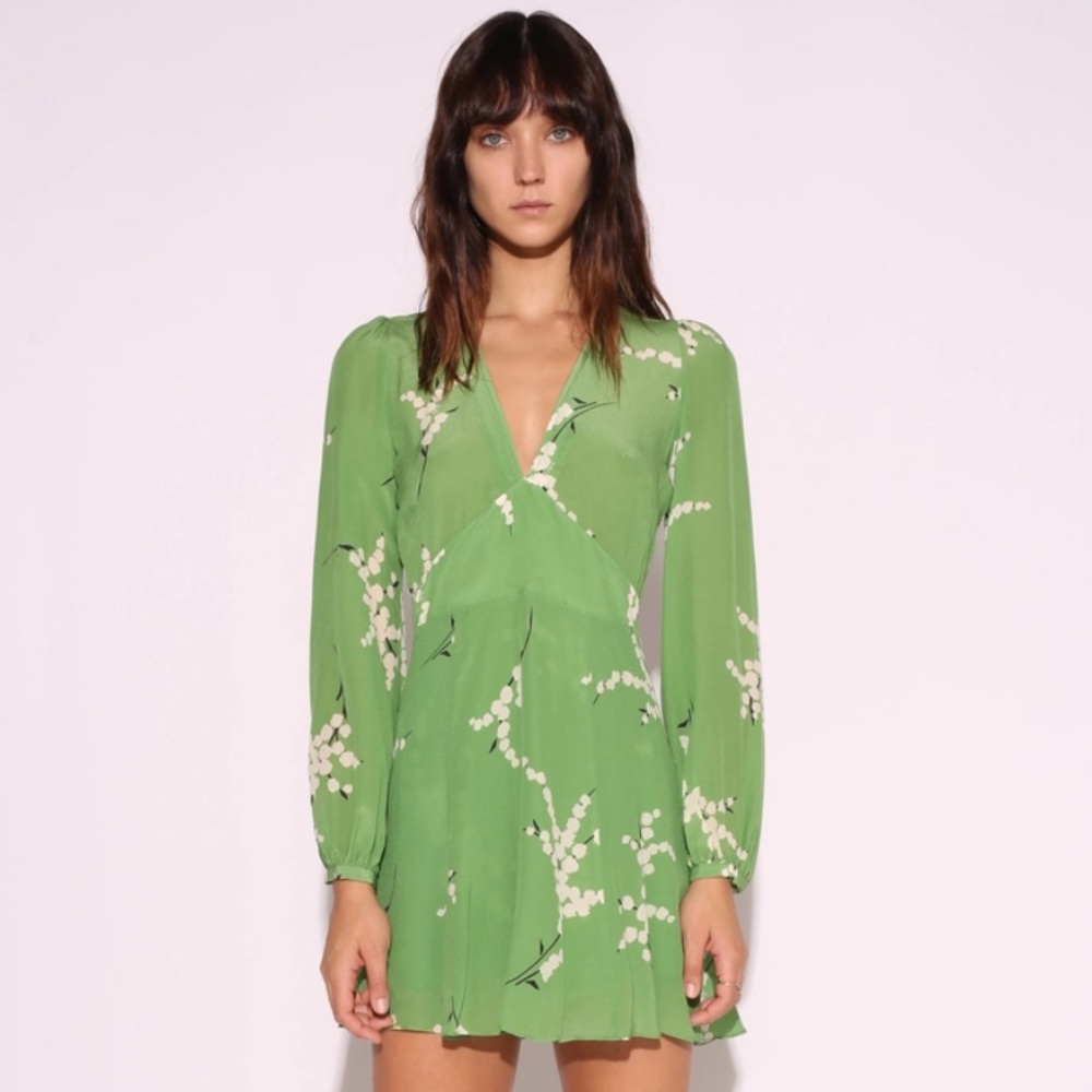 Realization Par the Kate dress in green XXS